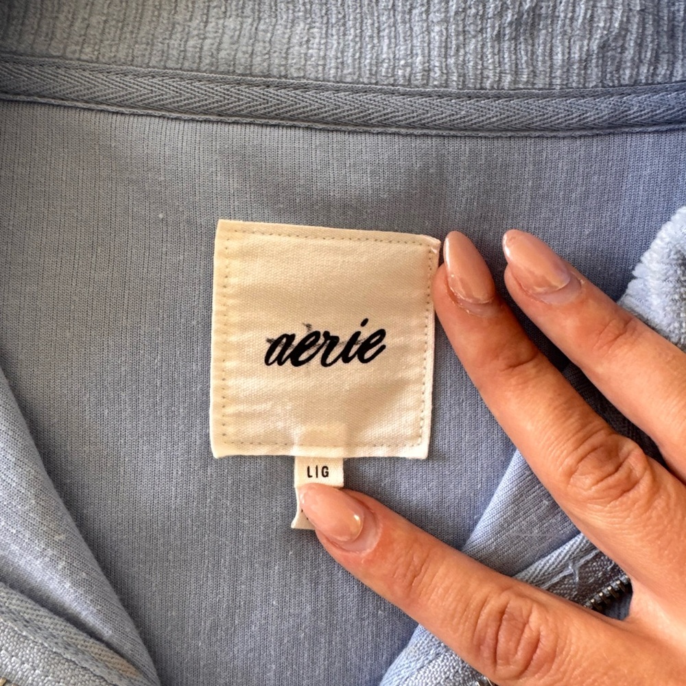 Blue Corduroy Jacket - Picture 3 of 4